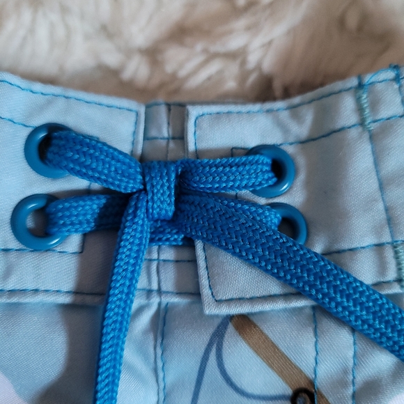 EUC Gymboree Swim Trunks 3-6M Octupus Tropical Bathing Suit - Picture 6 of 8